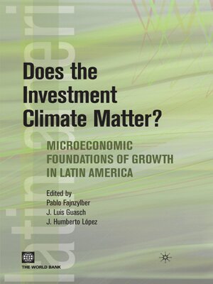 cover image of Does the Investment Climate Matter?